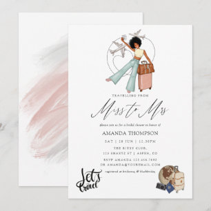 Mlle À Mme Travel Invitation À La Douche Mariale