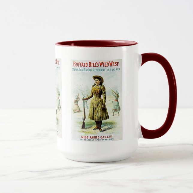 Mlle Annie Oakley Mug (Droite)