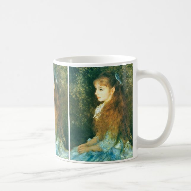 Mlle Irene Cahen D'Anvers  by Renoir Coffee Mug (Right)