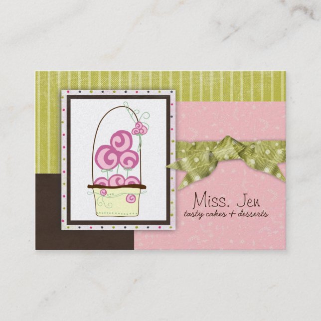 Mlle. Jen Candy Chubby Cartes de visite (Devant)
