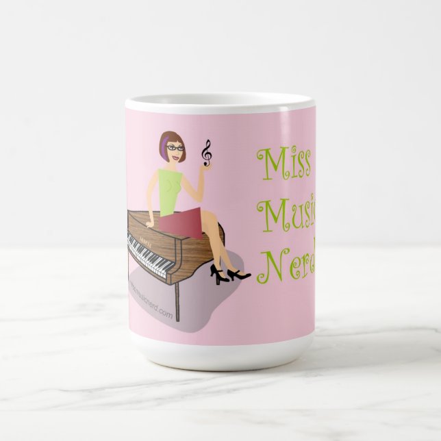 Mlle Music Nerd Mug (Centre)