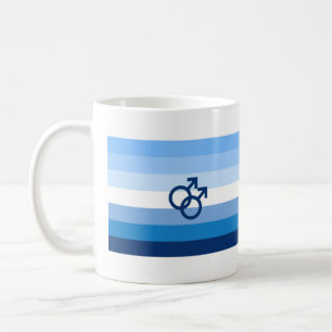 MLM Gay Male Pride Flag Coffee Mug