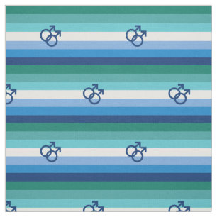 MLM Gay Male Pride Flag Fabric