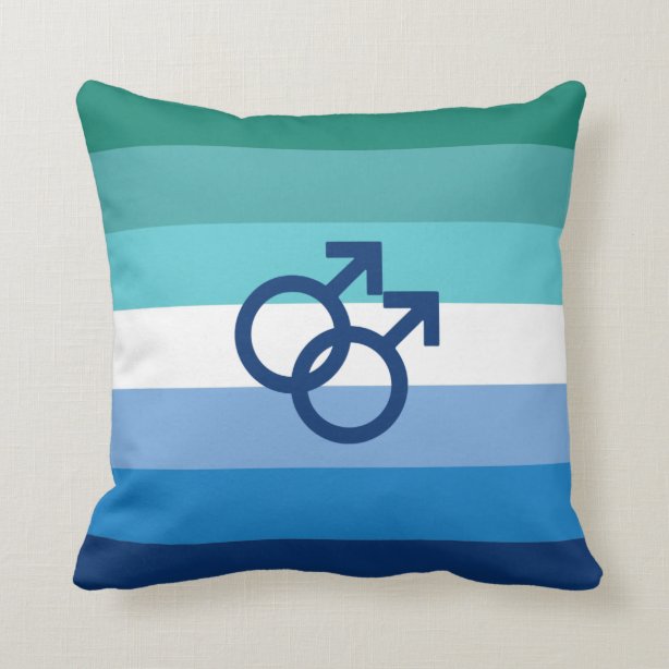 Mens Gay Decorative Pillows And Poufs Zazzleca
