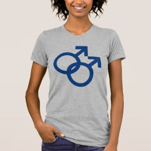 MLM Gay Men Gender Symbol T-Shirt