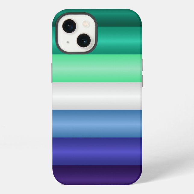 MLM Pride Flag iPhone Case (Back)