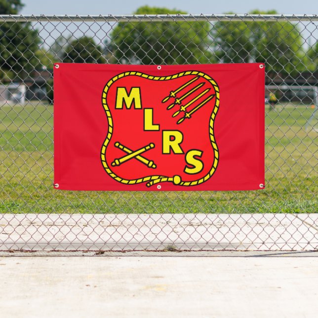 MLRS Outside Banner.  Great for your next reunion! Banner (Insitu)