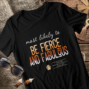 MLT Be Fierce and Fabulous Bachelorette ID1156 Tri-Blend Shirt