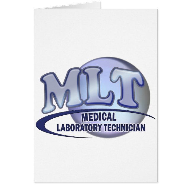 MLT FunBlue LOGO - MEDICAL LABORATORY TECHNICIAN (Front)