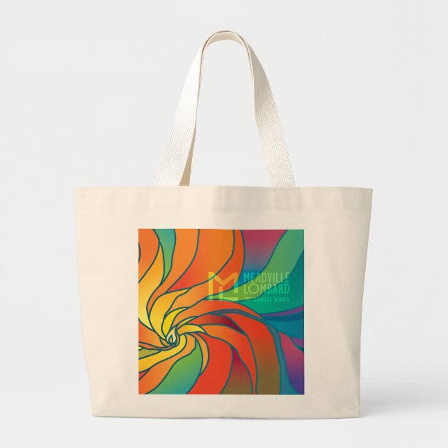 MLTS Chalice Art Canvas Tote (Front)