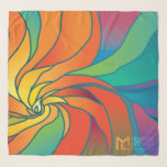 MLTS Chalice Art Square Scarf<br><div class="desc">The Atherton Chalice Art design</div>
