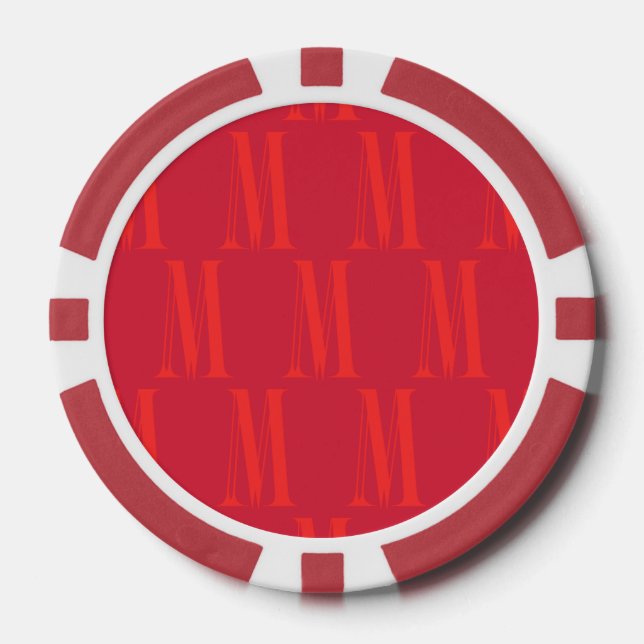 MM Men's Poker Chips (Front)