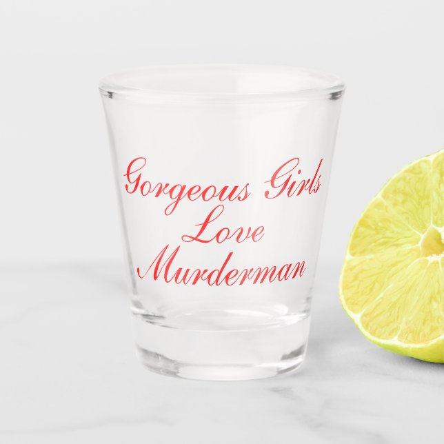 MM Women's Shot Glass (Front)