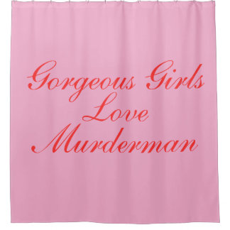 MM Women's Shower Curtain