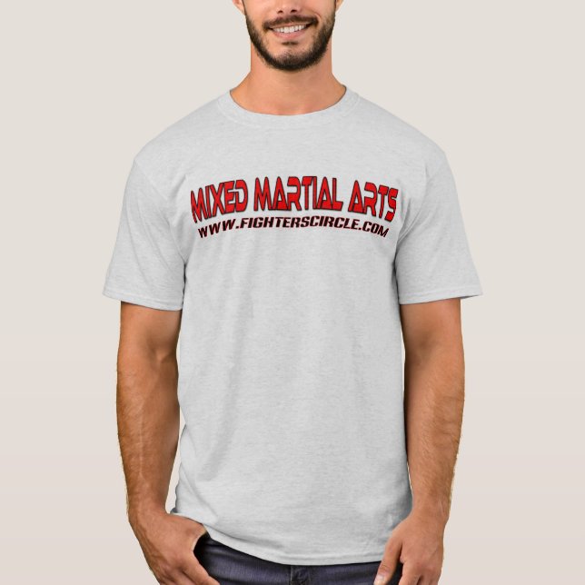 MMA Ash Grey T-shirt (Front)