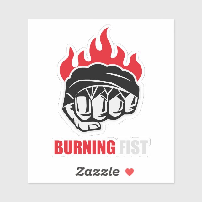 MMA Fighter Burning Fist (Sheet)
