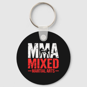 MMA Fighter Mixed Martial Arts Martial Artist Keychain