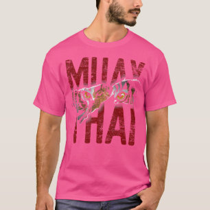 Mma Fighter Warrior Martial Art Tiger Yantra Muay  T-Shirt