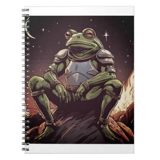 MMA | Galactic Frog Warrior Sticker Notebook