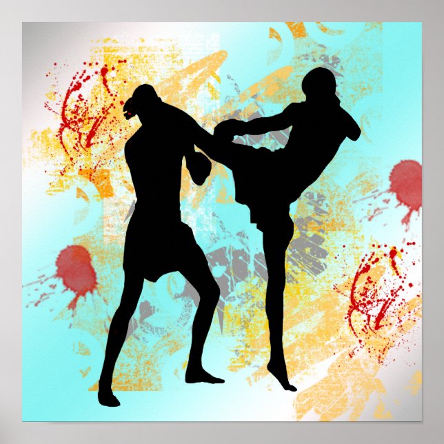 MMA Kick poster (Front)
