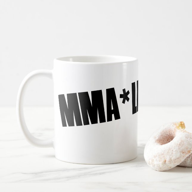 MMA LEGENDARY COFFEE MUG (With Donut)