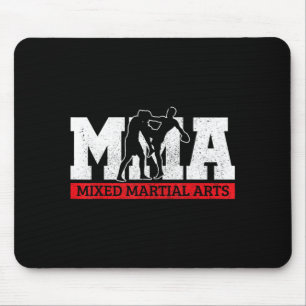 MMA Mixed Martial Arts Jiu Jitsu Kick Boxing Mouse Pad