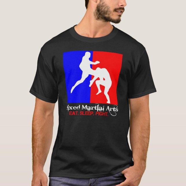 MMA - Mixed Martial Arts Pro Logo T-shirt ESF (Front)
