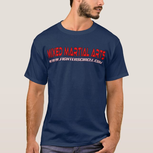 MMA Navy Blue T-shirt (Front)
