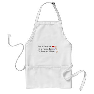 MMA Pacifist Humour Design Standard Apron