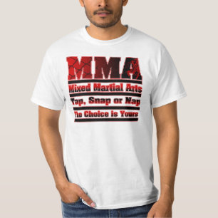 MMA Tap, Snap or Nap T-Shirt