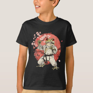 MMA Toad Taekwondo Frog Judo Kickboxing Sakura T-Shirt