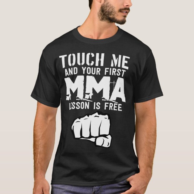 Mma Workout Fitness Bjj Gym T-Shirt (Front)