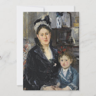 Mme Boursier and Her Daughter Berthe Morisot