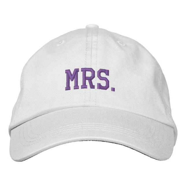 Mme Brodée Casquette de balle (Devant)