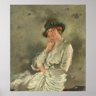 Mme Carstairs - Sir William Orpen Poster d'art raf