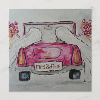 Mme et Mme faire-part de mariage