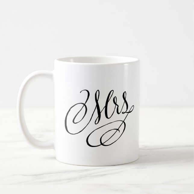 Mme nouveau cadeau de Fête de la mariée de tasse (Gauche)