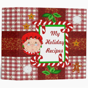 Mme Santa Claus Classeur de la recette