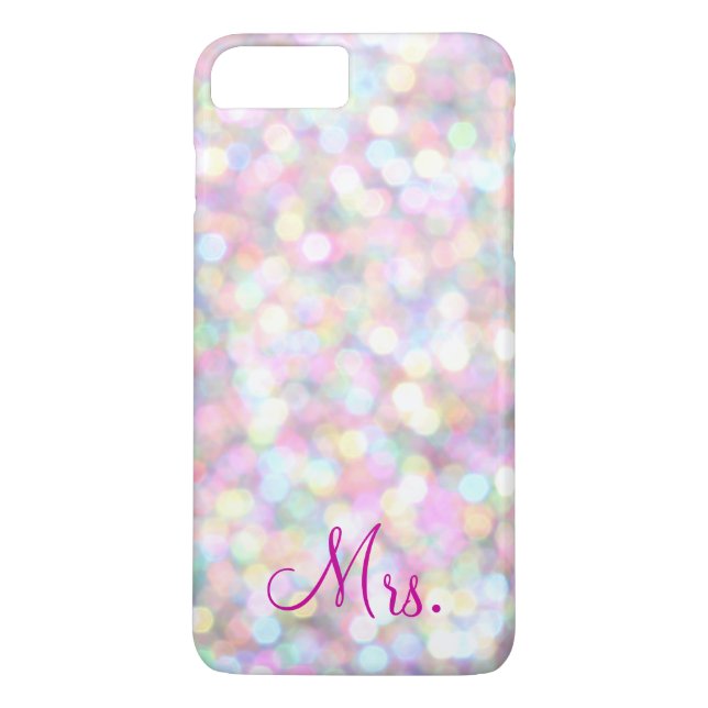 Mme Sparkly iPhone 7 Plus Coque (Dos)