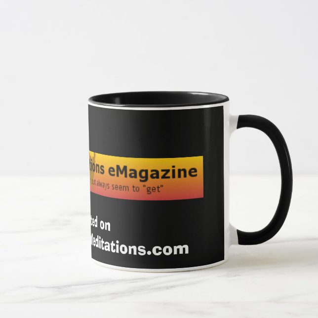 MMeM, Get posted on www.MidwesternMeditations.com Mug (Right)