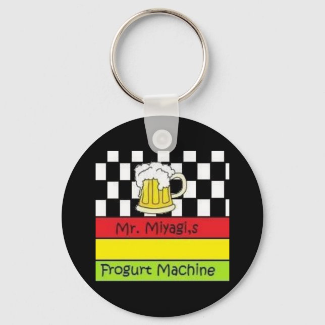 MMFM Beer Mug Keychain (Front)