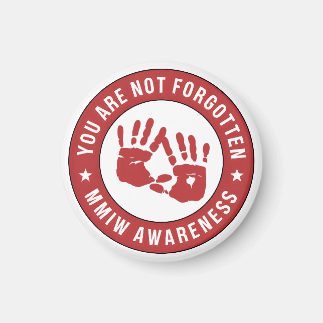 MMIW Awareness You are not forgotten Magnet (Front)