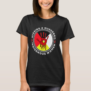 MMIW Missing & Murdered Indigenous Women Medicine T-Shirt