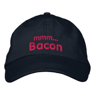 MMM ... Bacon Love Embroidered Hat