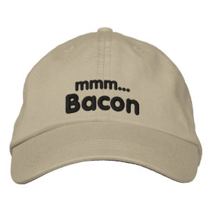 MMM ... Bacon Love Embroidered Hat