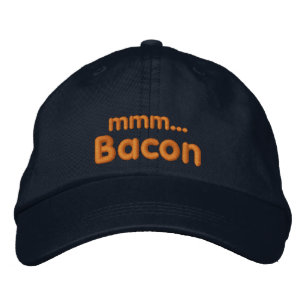 MMM ... Bacon Love Embroidered Hat
