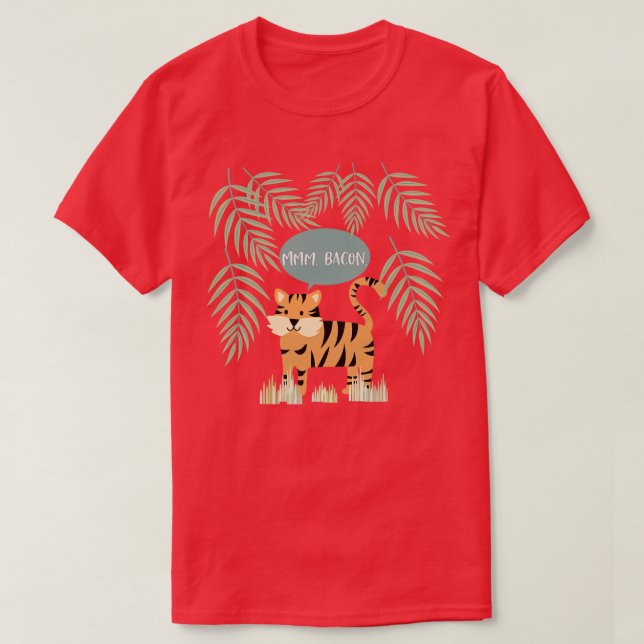 Mmm Bacon T-Shirt (Design Front)