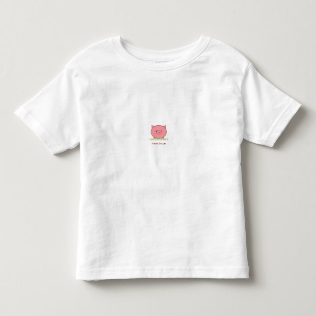 Mmm Bacon Tee Shirt (Front)