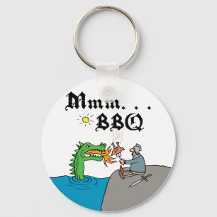 Mmm. . . BBQ Keychain