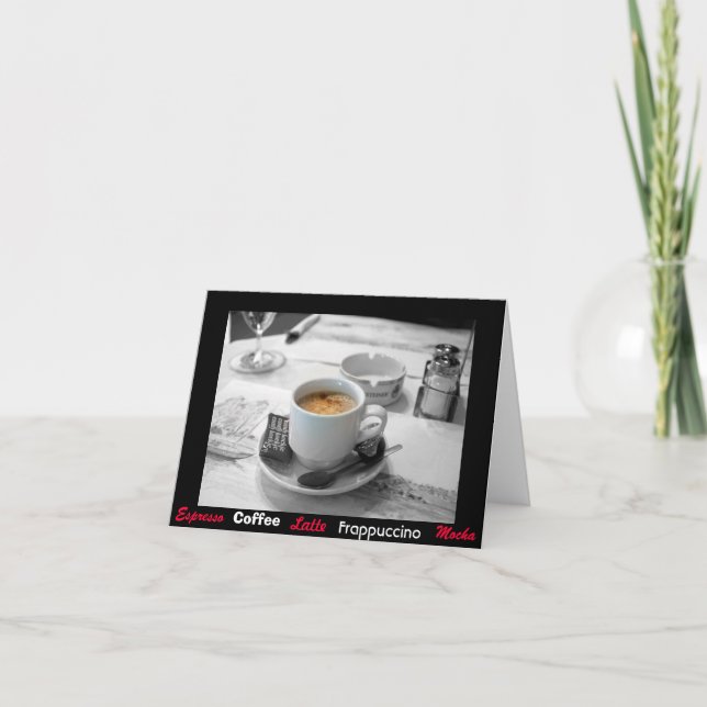 Mmm ... Coffee Card (Front)